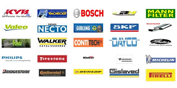 Talleres Barba Motor marcas asociadas